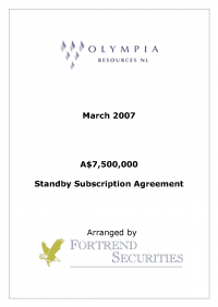 olympia resources limited